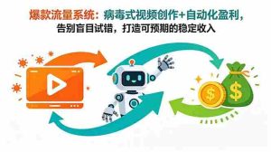 （18882期）爆款流量系统：病毒式视频创作+自动化盈利，告别盲目试错，打造可预期的稳定收入-OG资源站