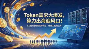 （18889期）Token需求大爆发，算力出海迎风口！从0到1搭建跨境新商业，普通人也能上车-OG资源站