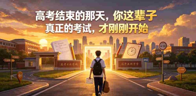 付费文章：高考结束的那天，你这辈子真正的考试，才刚刚开始-OG资源站