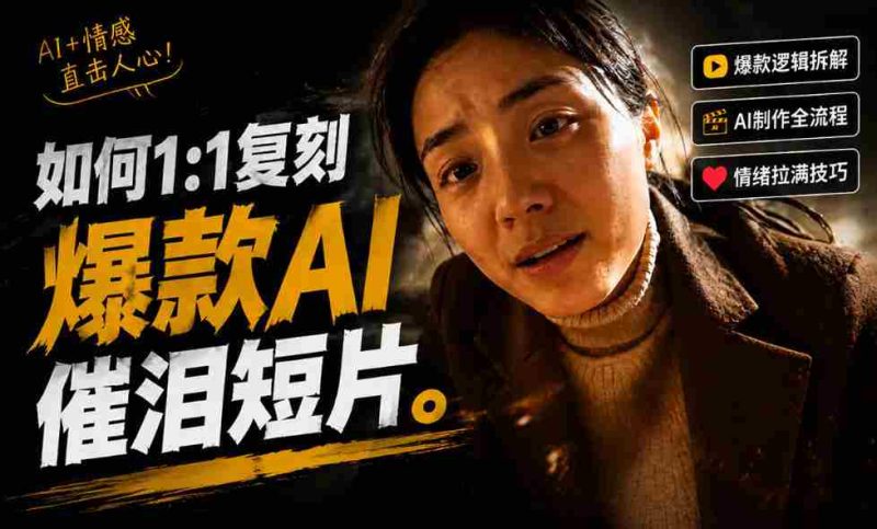 豆包+Gemini生成真人AI短剧-拆解复刻百万爆款第一人称短片,一站式讲透爆款复刻全流程-OG资源站