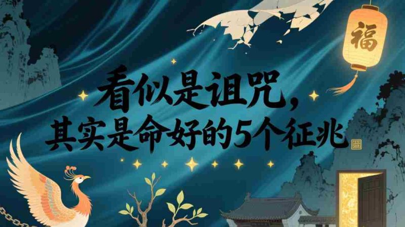 付费文章：看似是诅咒，其实是命好的5个征兆-OG资源站