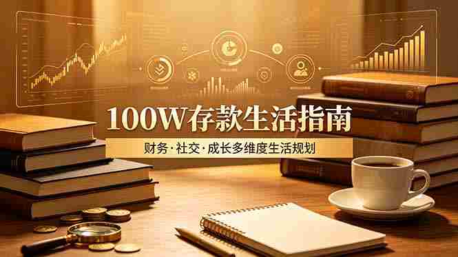 (19121期)付费文章:100W存款生活指南,如何从财务、社交、成长等维度规划自己的生活-OG资源站