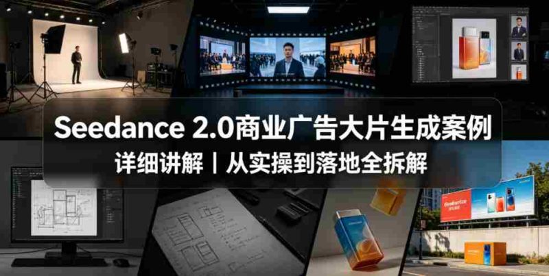 Seedance 2.0商业广告大片生成案例详细讲解|从实操到落地全拆解-OG资源站