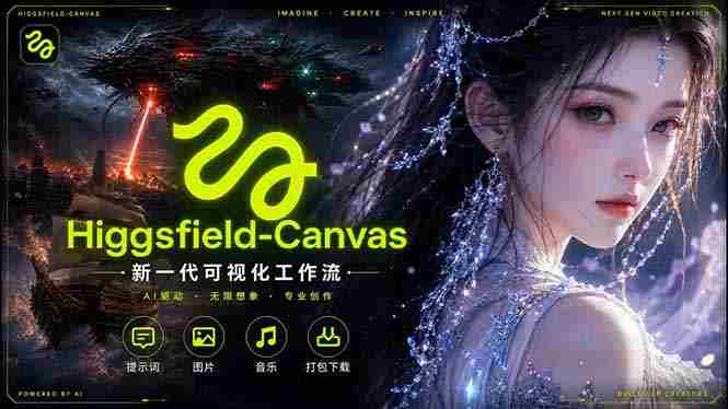 (18502期)Higgsfield Canvas AI视频制作详解,节点式工作流搭建,重构新式视频创作完整教程-OG资源站