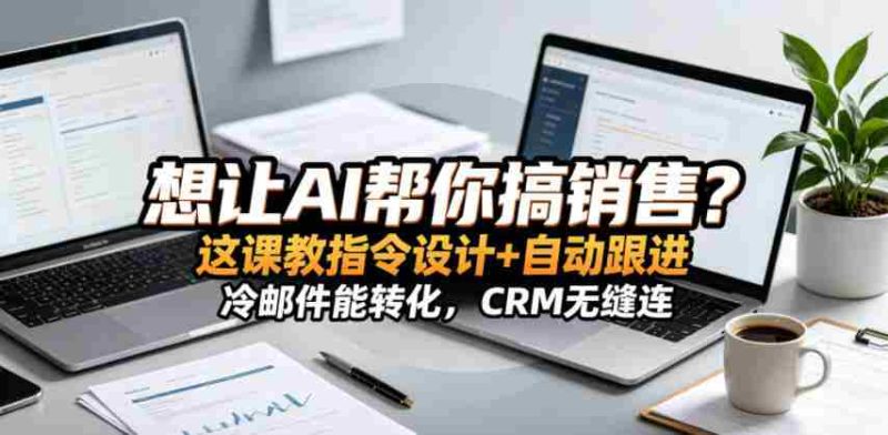 想让AI帮你搞销售？这课教指令设计+自动跟进，冷邮件能转化，CRM无缝连！【原创双语字幕】-OG资源站