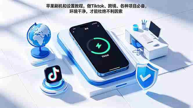 （18558期）苹果刷机和设置教程，做Tiktok、跨境、各种项目必备，环境干净，才能杜绝不利因素-OG资源站