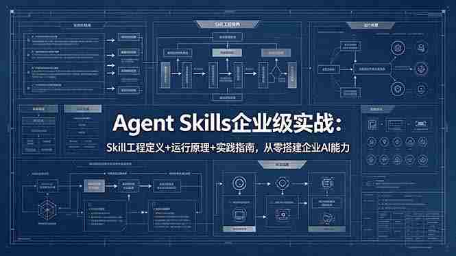 （18565期）Agent Skills企业级实战：Skill工程定义+运行原理+实践指南，从零搭建企业AI能力-OG资源站