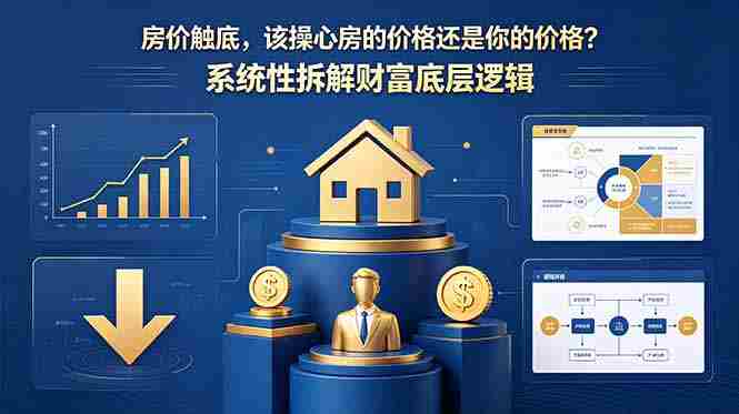 (18602期)付费文章:房价触底,该操心房的价格还是你的价格?系统性拆解财富底层逻辑-OG资源站