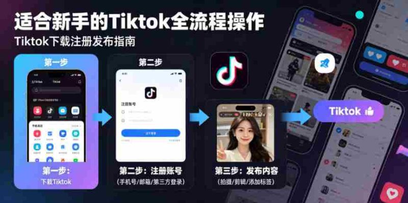 Tiktok下载注册发布,适合新手的Tiktok全流程操作-OG资源站