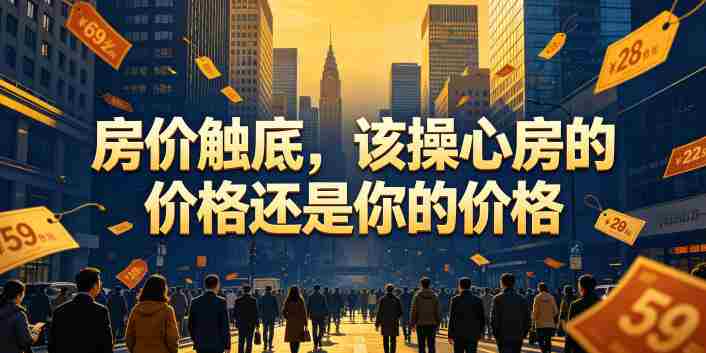 付费文章:房价触底,该操心房的价格还是你的价格-OG资源站