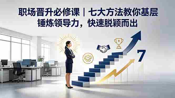 （18629期）付费文章：职场晋升必修课｜七大方法教你基层锤炼领导力，快速脱颖而出-OG资源站