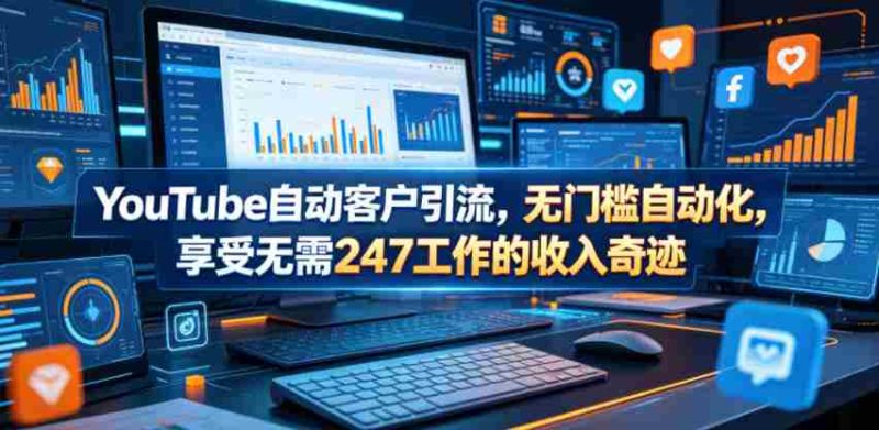 YouTube自动客户引流,无门槛自动化,享受无需247工作的收入奇迹!【原创双语字幕】-OG资源站