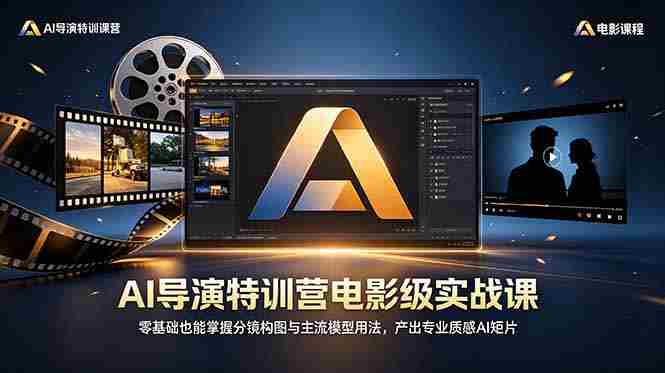 （18804期）AI导演特训营电影级实战课，零基础也能掌握分镜构图与主流模型用法，产出专业质感AI短片-OG资源站