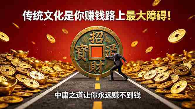 （18872期）付费文章：传统文化是你赚钱路上最大障碍！中庸之道让你永远赚不到钱-OG资源站
