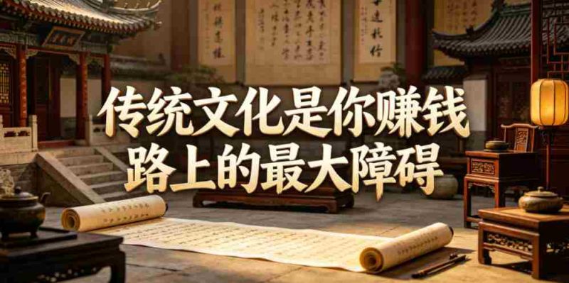 付费文章：传统文化是你賺钱路上的最大障碍-OG资源站