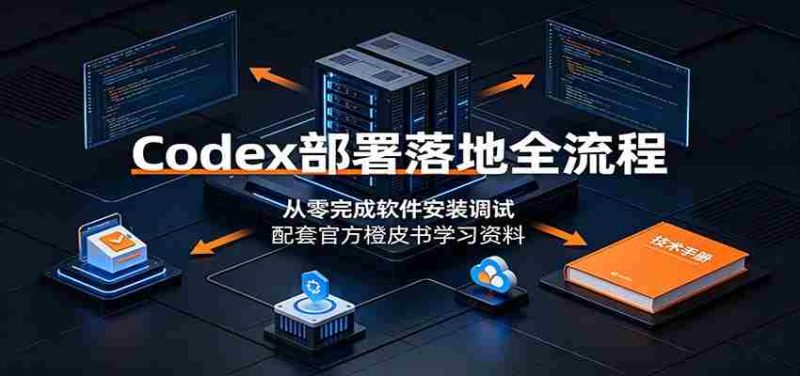 Codex部署落地全流程：从零完成软件安装调试，配套官方橙皮书学习资料-OG资源站