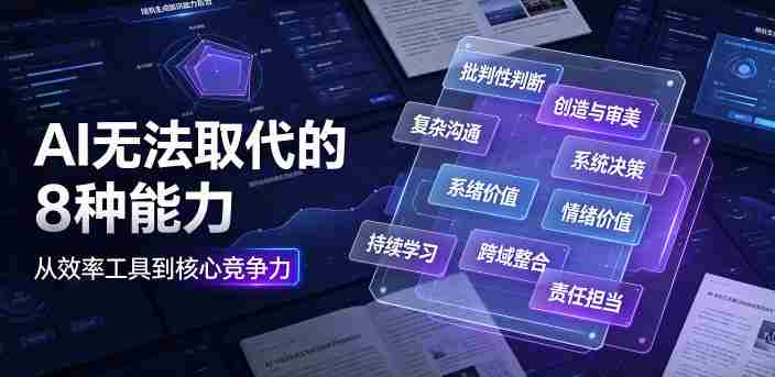 付费文章：AI无法取代的8种能力-OG资源站