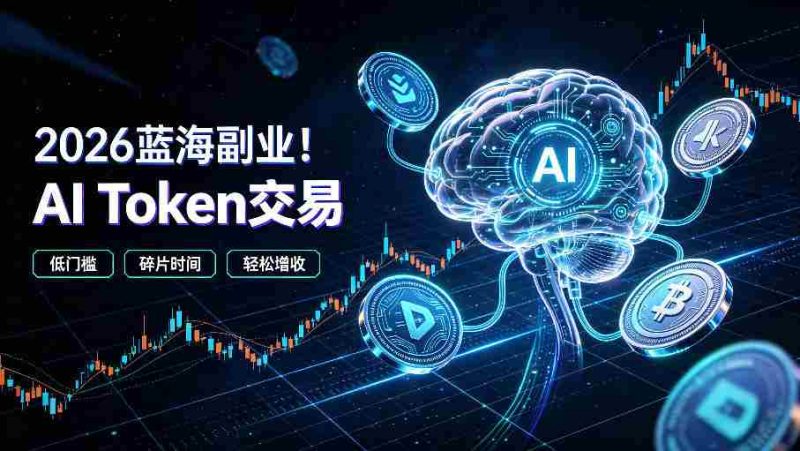 2026全新风口副业｜AI智能Token交易，空闲时间轻松 賺 收益，无需全天盯盘【揭秘】-OG资源站