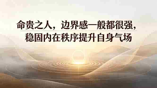 （19478期）付费文章：命贵之人，边界感一般都很强，稳固内在秩序提升自身气场-OG资源站