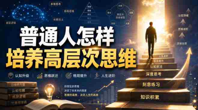 付费文章:普通人怎样培养高层次思维-OG资源站