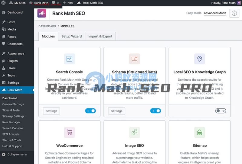 WordPress SEO插件–Rank Math Pro v3.0.116 破解版下载-OG资源站