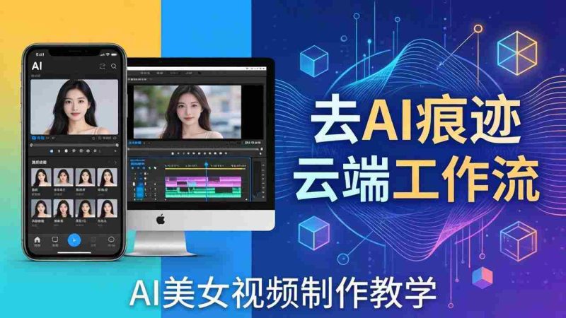 （17928期）AI美女视频制作教学：去AI痕迹，云端工作流出图，手机电脑均可，不需要配置-OG资源站