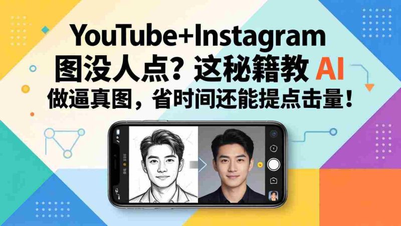 (17911期)YouTube+Instagram图没人点?这秘籍教 AI 做逼真图,省时间还能提点击量-OG资源站