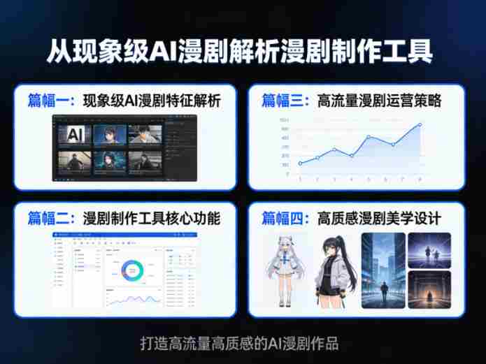 从现象级AI漫剧解析漫剧制作工具，四大篇幅带你了解漫剧，打造高流量高质感的AI漫剧作品-OG资源站