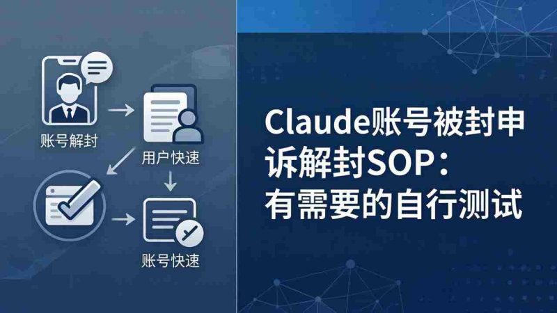 （17981期）Claude账号被封申诉解封SOP：有需要的自行测试-OG资源站