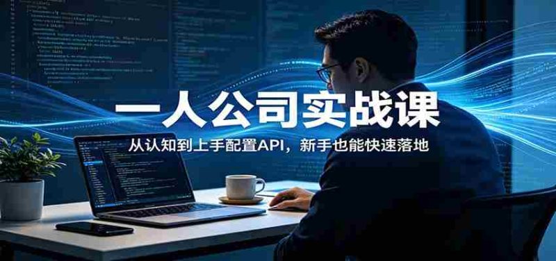一人公司实战课：从认知到上手配置API，新手也能快速落地-OG资源站