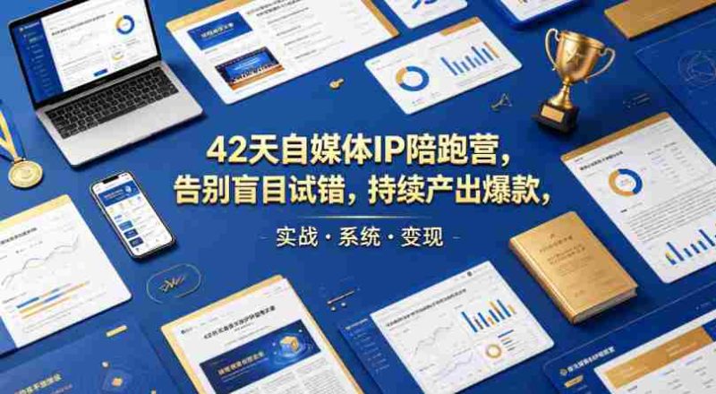 42天自媒体IP陪跑营,告别盲目试错,持续产出爆款,实战·系统·变现(更新2026)-OG资源站