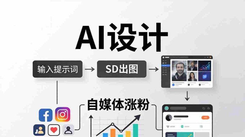 (18136期)人人都是AI设计师:SD出图+自媒体涨粉一站教学,告别图文素材焦虑,AI设计让你轻松避开内卷-OG资源站