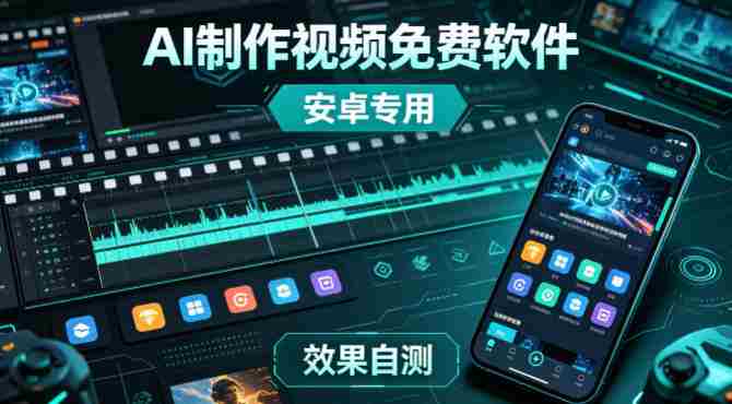 AI制作视频免费软件，安卓软件，效果自测-OG资源站