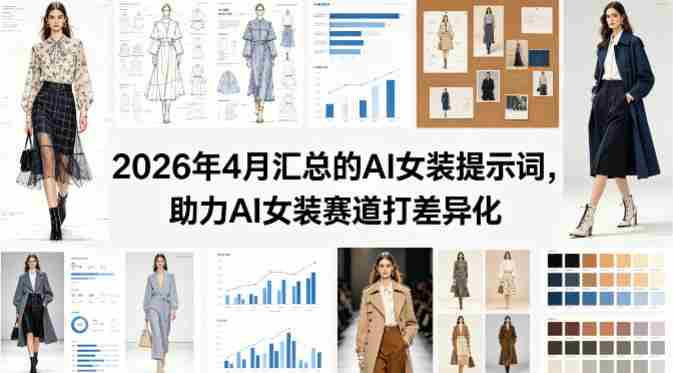 2026年4月汇总的AI女装提示词，助力AI女装赛道打差异化-OG资源站