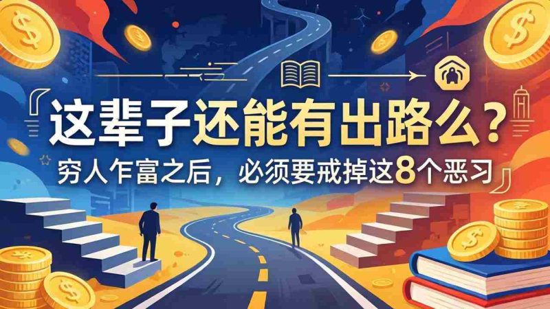（18214期）关于人生两篇付费文章【这辈子还能有出路么？】【穷人乍富之后，必须要戒掉这8个恶习】-OG资源站