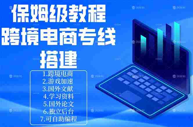(18251期)保姆级教程:手把手教你搭建跨境电商专线-OG资源站