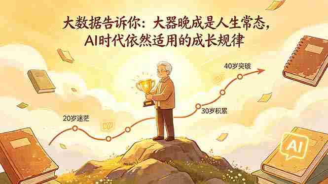 (18288期)付费文章:大数据告诉你:大器晚成是人生常态,AI 时代依然适用的成长规律-OG资源站