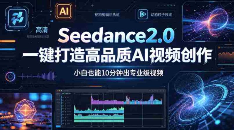 Seedance2.0一键打造高品质AI视频创作,小白也能10分钟出专业级视频-OG资源站