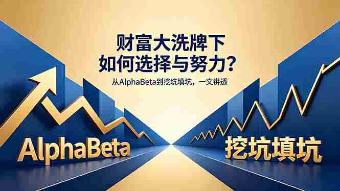 （18371期）付费文章：财富大洗牌下如何选择与努力？从AlphaBeta到挖坑填坑，一文讲透-OG资源站