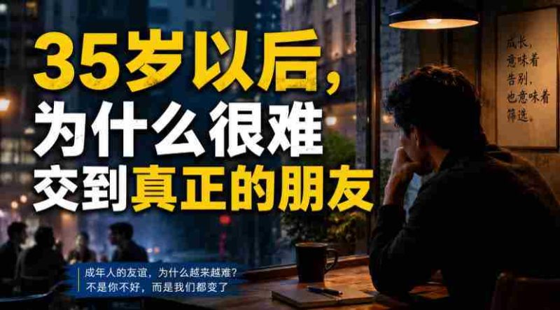 付费文章:35岁以后,为什么很难交到真正的朋友-OG资源站