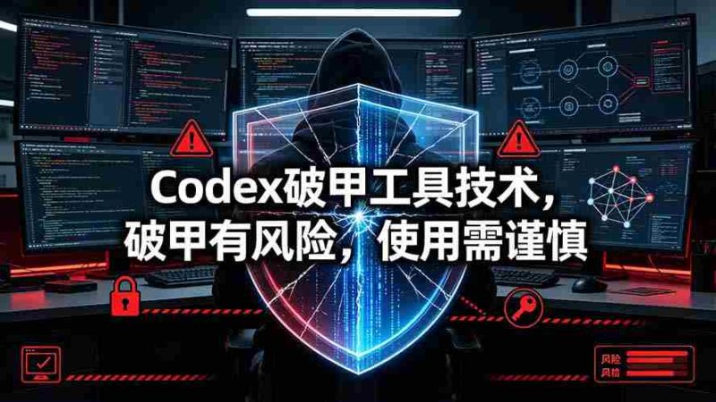 （19533期）Codex破甲工具技术，破甲有风险，使用需谨慎-OG资源站