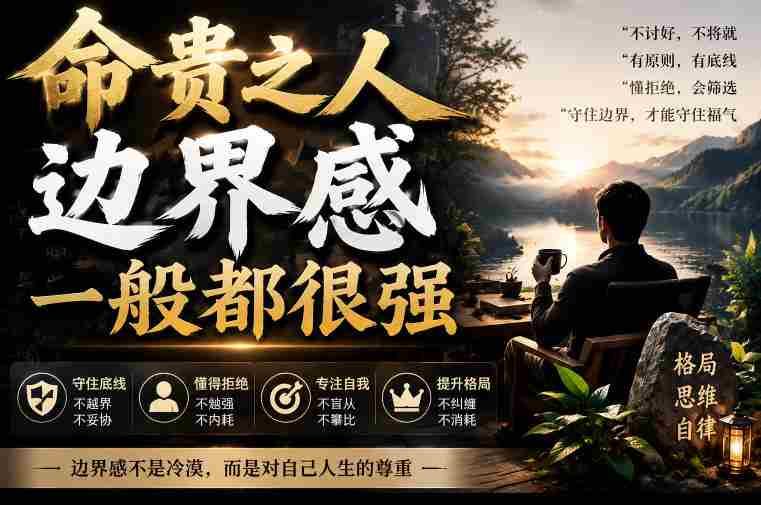 （19588期）付费文章：命贵之人，边界感一般都很强，从五大维度拆解建立强边界的实操方法-OG资源站