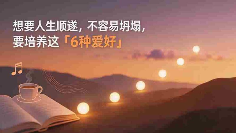 (19638期)付费文章:想要人生顺遂,不容易坍塌,要培养这6种爱好-OG资源站