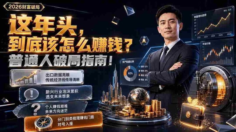(19660期)付费文章:这年头,到底该怎么赚钱?普通人破局指南!-OG资源站