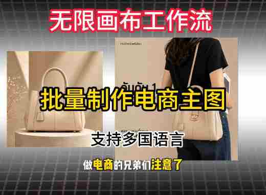 无限画布工作流搭建教程,一键电商主图批量制作,批量下载,支持多国语言-OG资源站