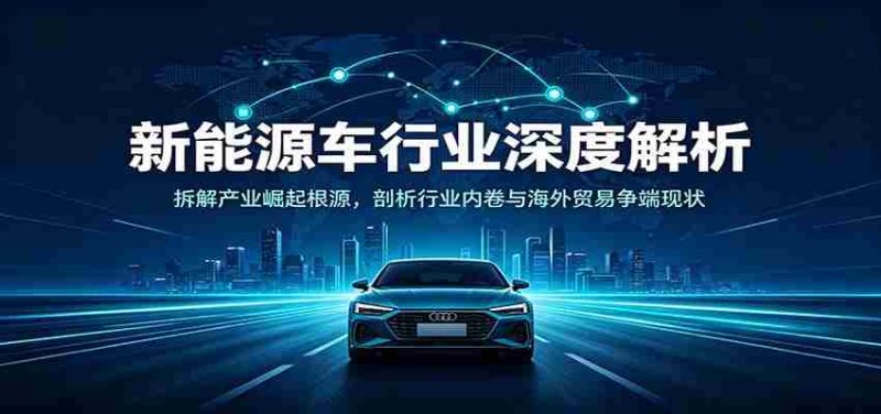 新能源车行业深度解析：拆解产业崛起根源，剖析行业内卷与海外贸易争端现状-OG资源站