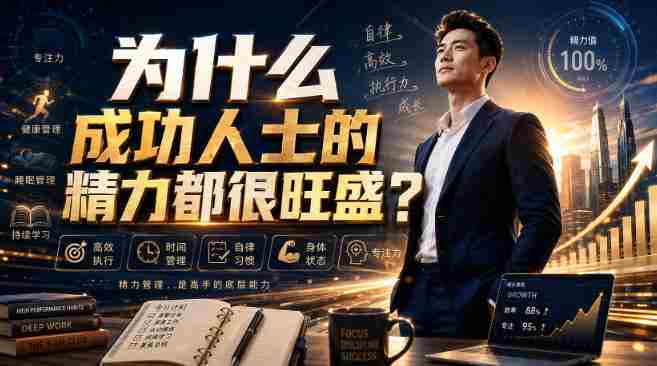 付费文章:为什么成功人士的精力都很旺盛?-OG资源站