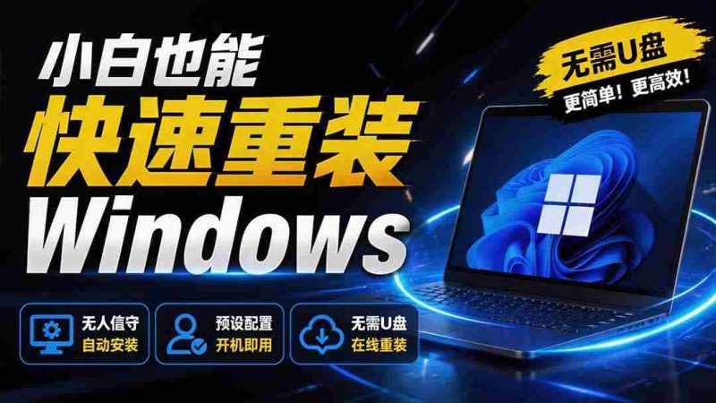 (19747期)免U盘重装!这工具让小白也可快速重装 Windows,支持无人值守配置,数据无忧 CmzPrep_Rev2-OG资源站