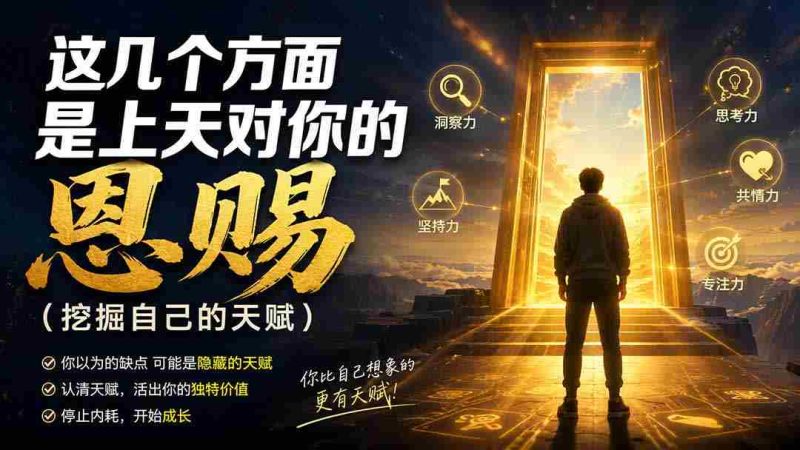 （19964期）付费文章：这几个方面是上天对你的恩赐（挖掘自己的天赋）-OG资源站