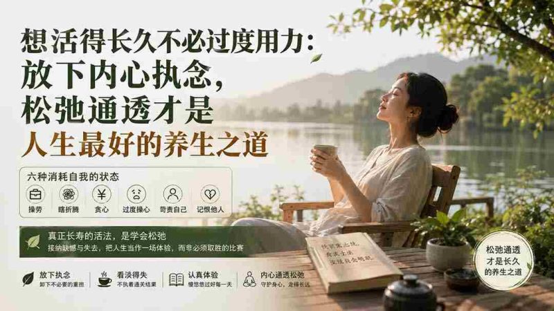 (20007期)付费文章:想活得长久不必过度用力:放下内心执念,松弛通透才是人生最好的养生之道-OG资源站